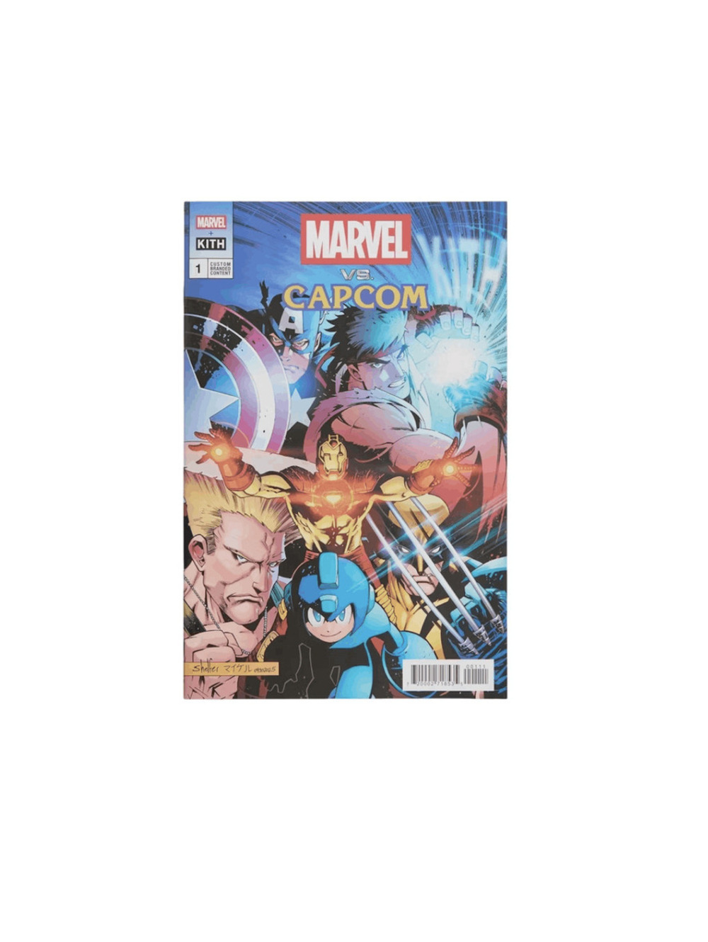 Kith x Marvel vs Capcom Comic Book
